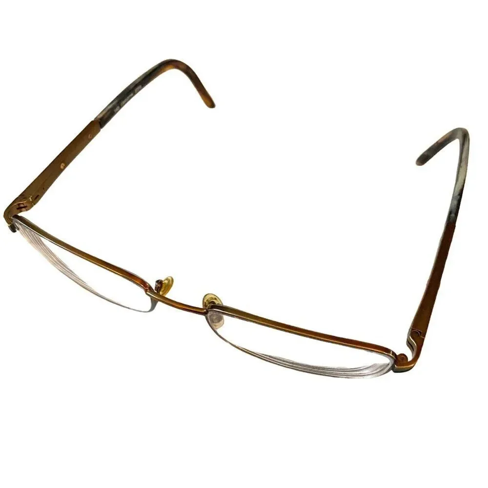 #4924 VTG Claiborne metal gray eyeglass frame diplomat otf8 model 145
